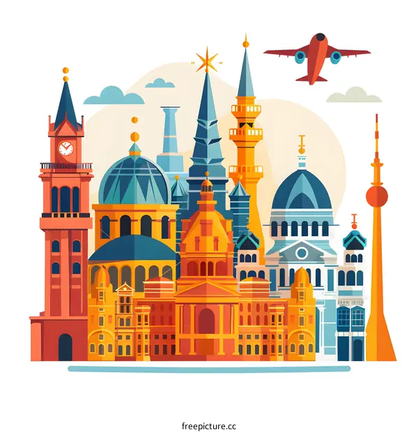 Famous Buildings Around The World