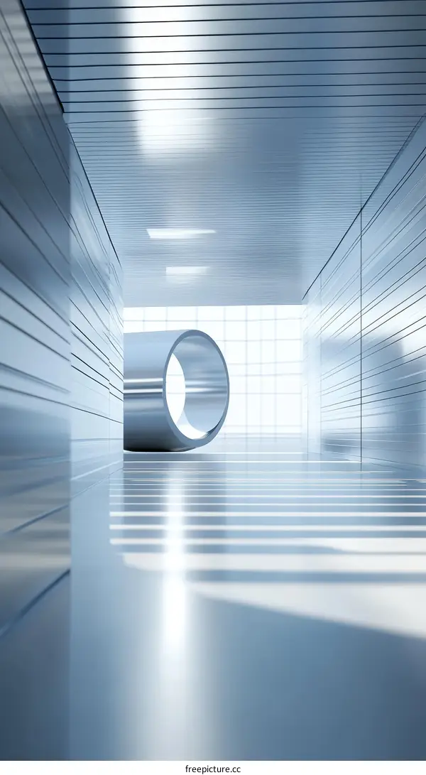 Modern Architecture Interior Design Illustration