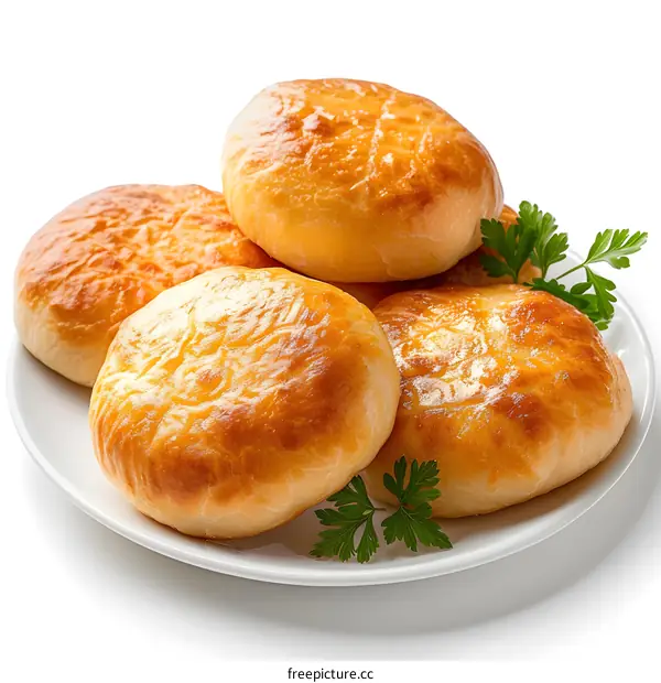 Uzbekistani somsa pastries with meat filling