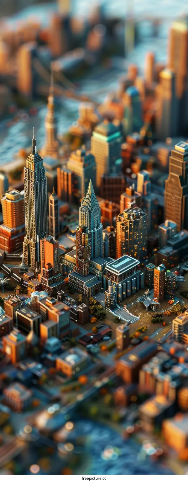 Miniature Cityscape: Tilt-Shift Photography