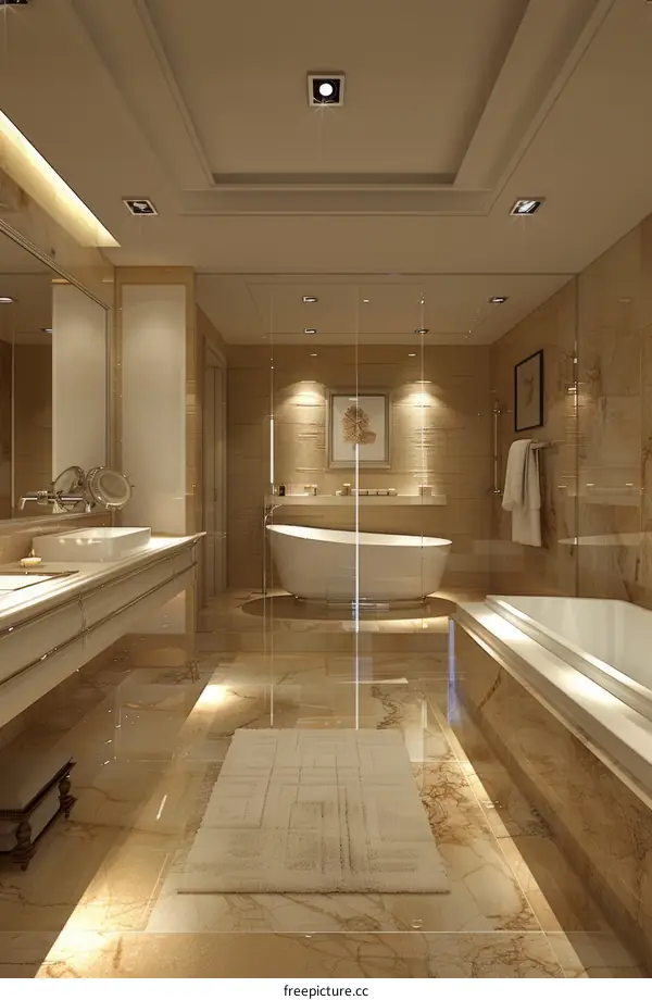 Luxury Modern Bathroom Interior Design
