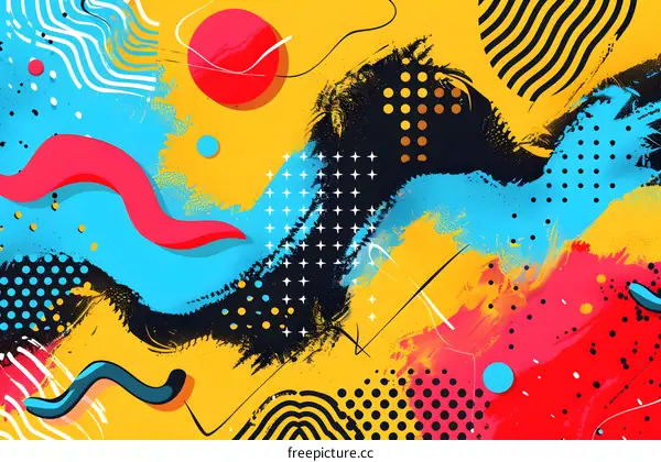 Abstract Colorful Design Background