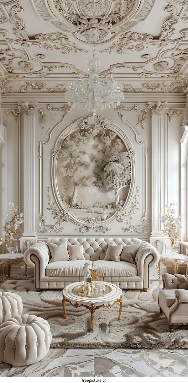 Luxurious interior design