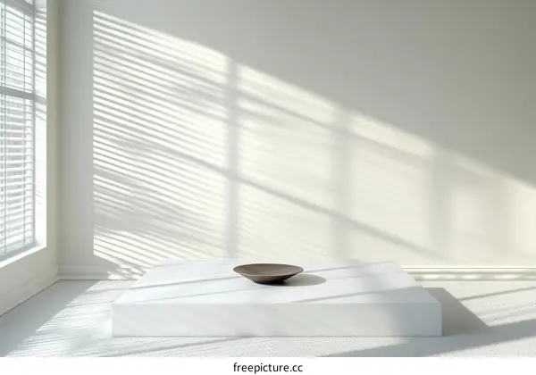 Minimalist Modern Interior Display Stage