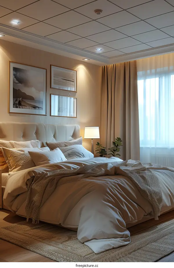 Modern Bedroom Interior Design With Neutral Tones