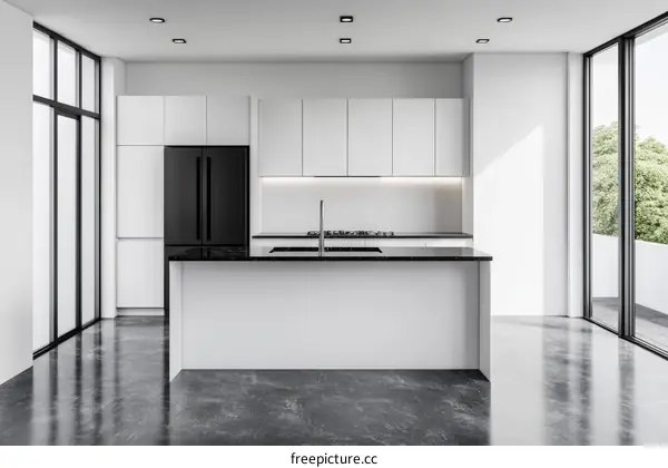 Modern Minimalist Kitchen Interior Design