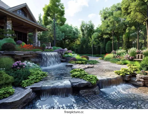 Waterfall Landscape Design