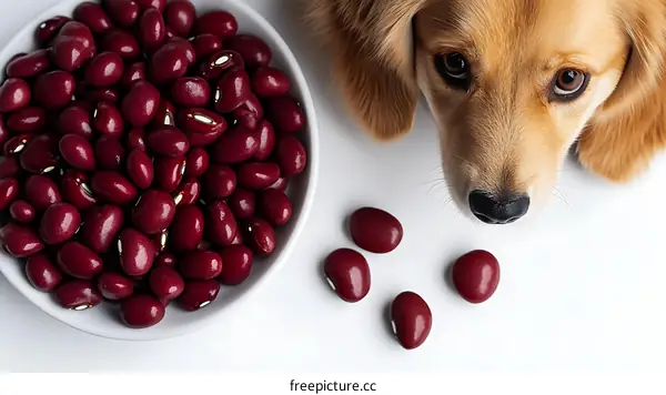 Red Kidney Beans and a Dog
