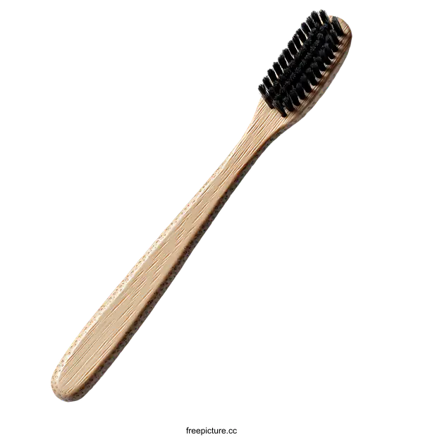 [Transparent Background PNG]Sustainable Bamboo Toothbrush  Product Photography