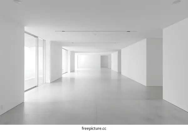 Minimalist Modern White Interior Design Room