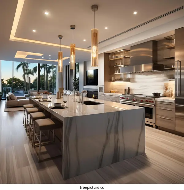 Modern Minimalist Kitchen Interior Design