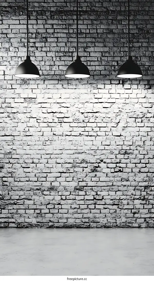Industrial Brick Wall Interior Design
