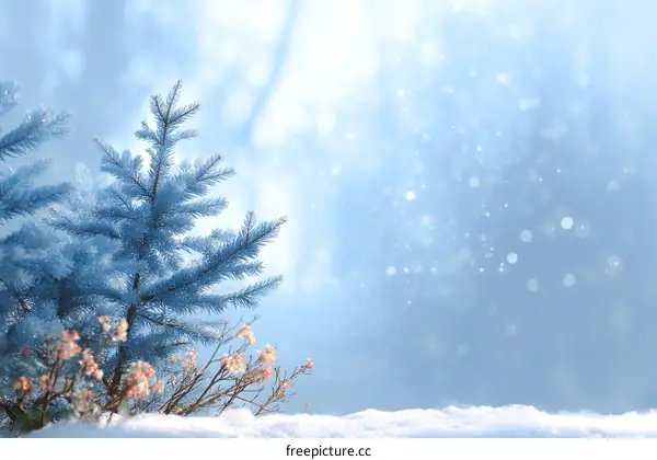 Winter Wonderland Winter Scene Illustration