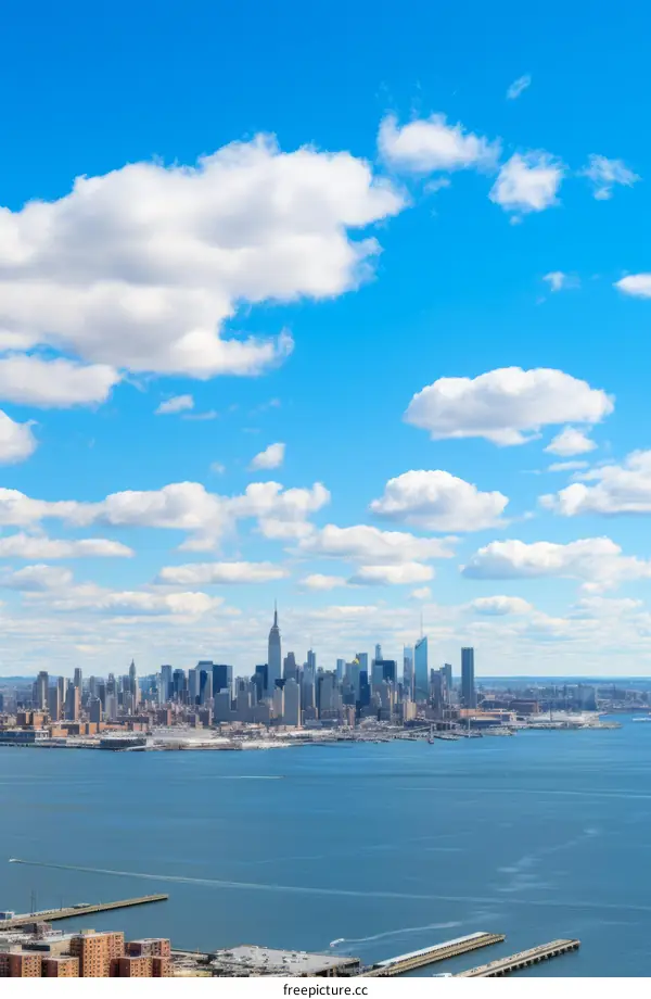 Manhattan Skyline from the Hudson River