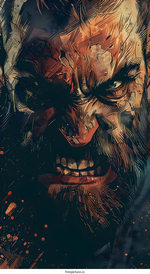 Wolverine illustration