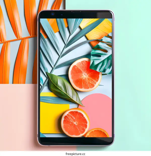 Summer Fruit Phone Screen