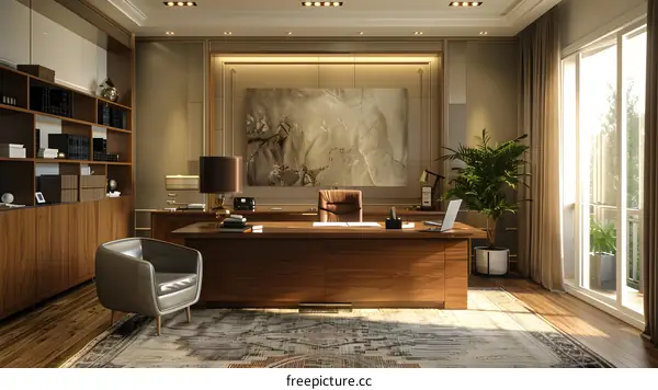 Luxury Home Office Interior Design