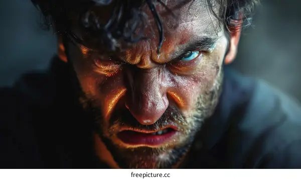 Portrait of an Angry Man