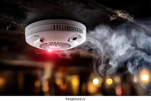 Smoke Detector Alerting System in Action
