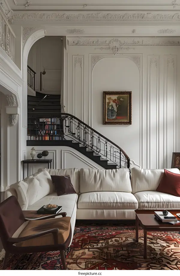 Staircase Living Room