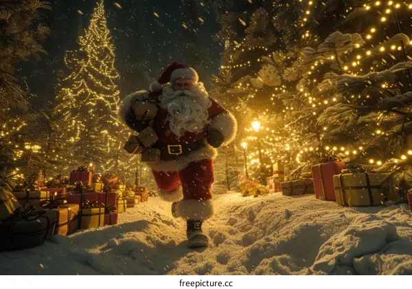 Santa Claus is coming to town