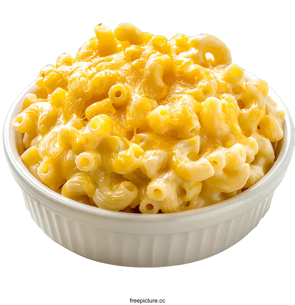 [Transparent Background PNG]bowl of macaroni and cheese