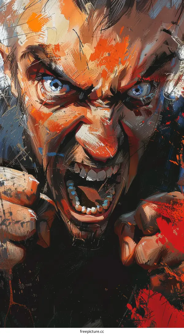 Portrait of an Angry Man