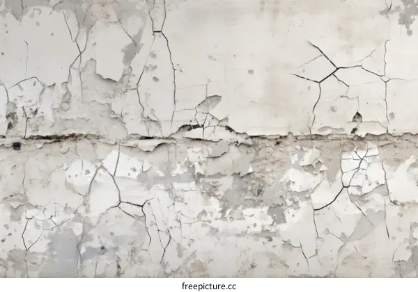 Cracked concrete wall texture background
