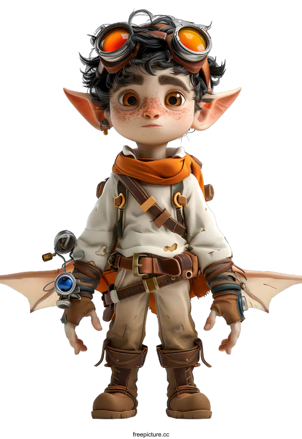 [Transparent Background PNG]Whimsical Fantasy Character