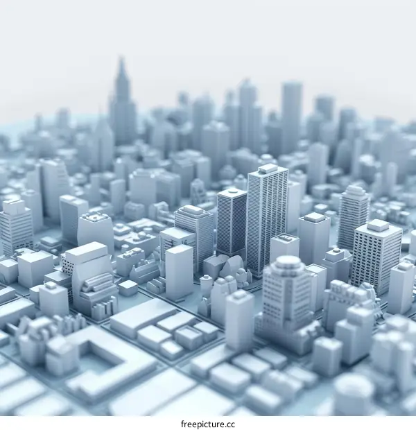 A Cityscape View from Above