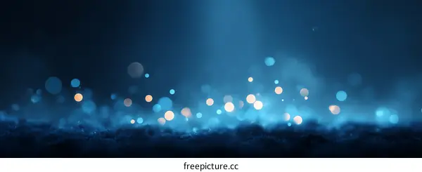 Abstract Background with Bokeh Lights