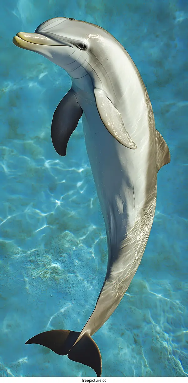 Dolphin Jumping Out Of The Water