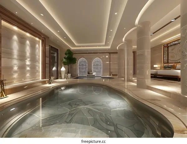 Indoor swimming pool