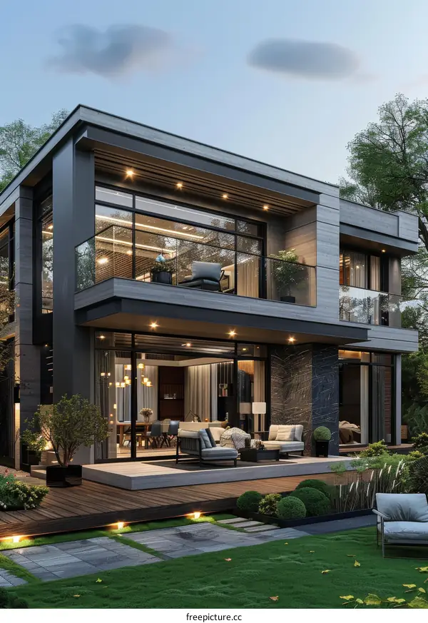 Modern Luxury House Exterior Design