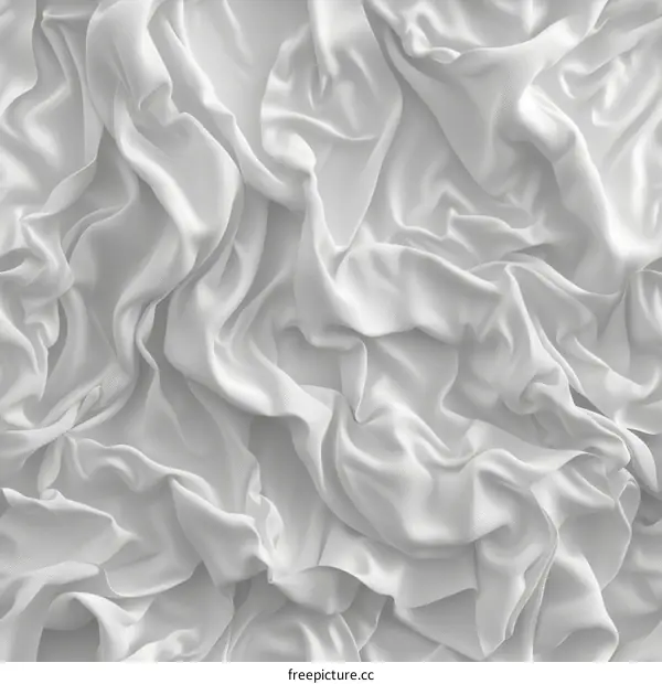 White Fabric Creases