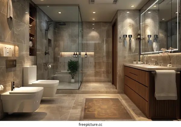 Modern Luxury Bathroom Interior Design