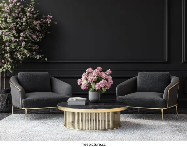 Modern Elegant Living Room Interior Design