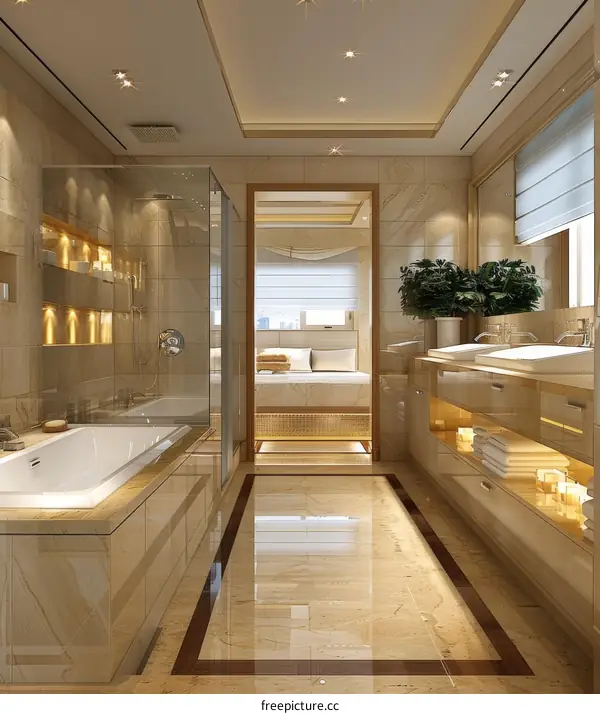 Luxury Modern Bathroom Interior Design