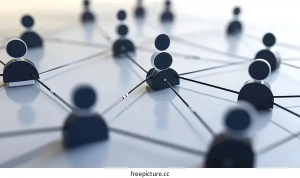 Networked People Illustration