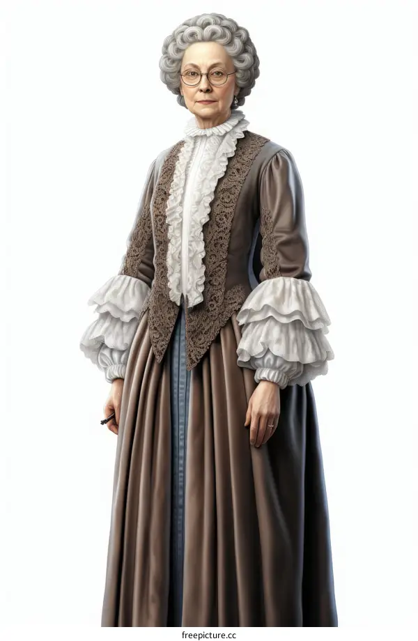 Portrait of an 18th Century Woman