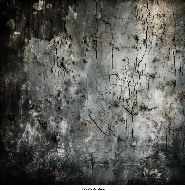 Black and white grunge texture