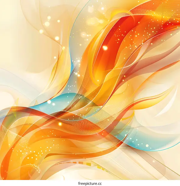 Abstract orange and yellow background