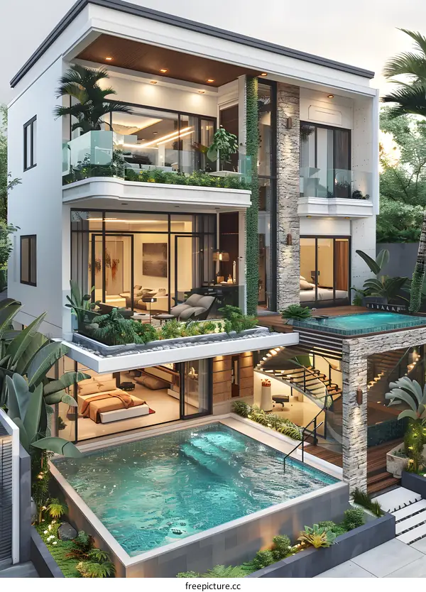 Modern villa