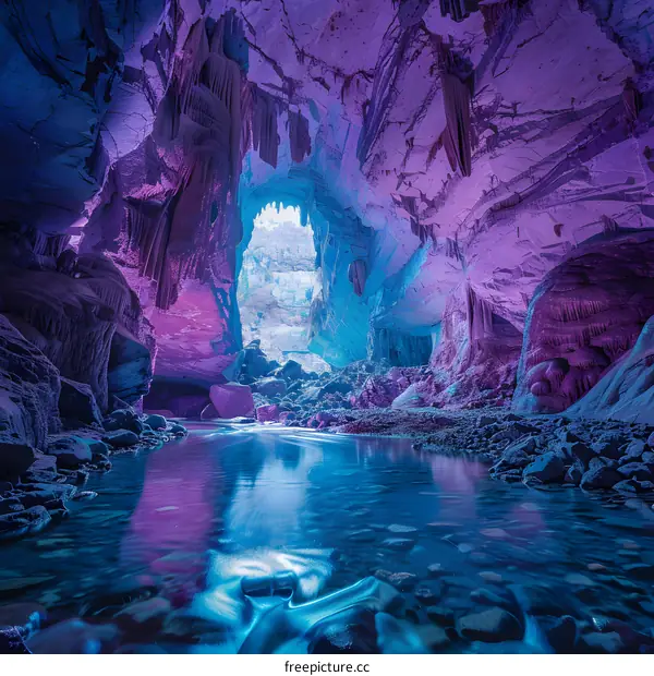 Enchanted Cave Reflection