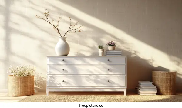 Simple Modern Bedroom Interior Design with Natural Light