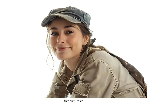 Portrait of a Young Woman in a Cap