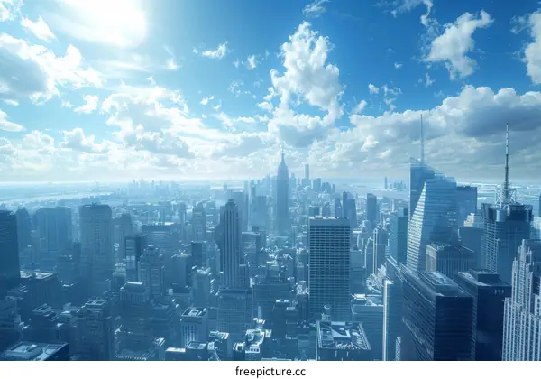 Manhattan Skyline at Dusk