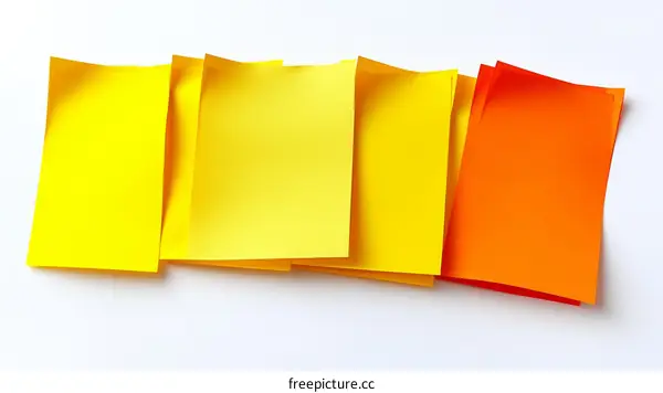 Colorful Sticky Notes Composition