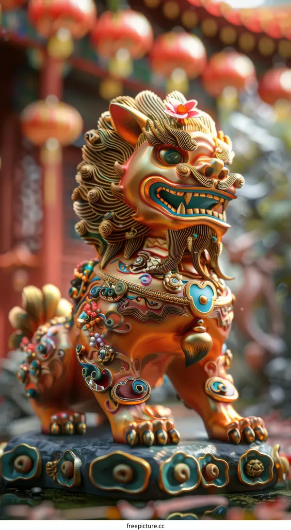 Chinese Guardian Lions
