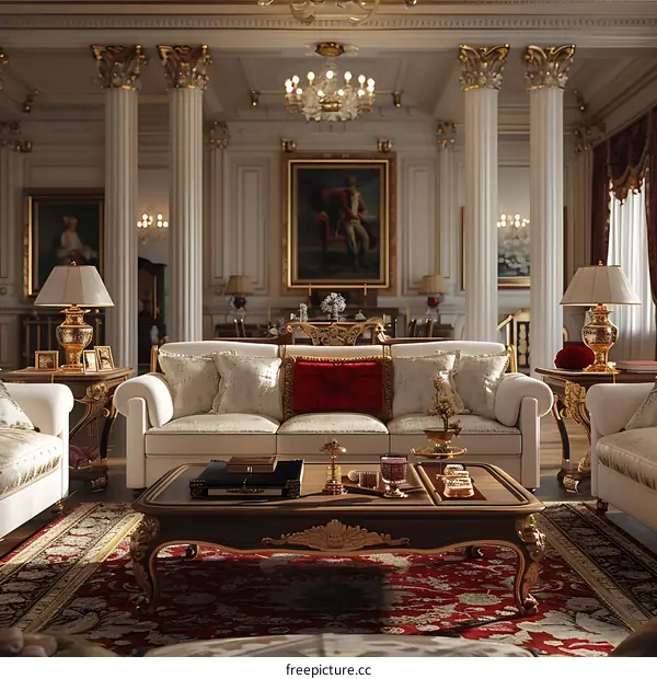 Luxurious living room